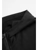 Coccodrillo Baumwoll-Strickjacke mit Reißverschluss in schwarz
