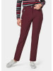 GOLDNER Atmungsaktive Softshell-Hose CARLA in bordeaux