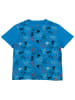 Jack Wolfskin Shirt Walhalla Hills Tee Baumwolle in Blau