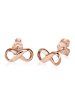 Elli Ohrringe 925 Sterling Silber Infinity in Rosegold