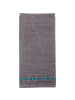 Erwin Müller Frottier Handtuch 2er-Pack Achern in grau/türkis