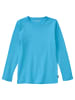 Langarmshirt in hellblau