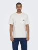 ONLY & SONS T-shirt in Cloud Dancer