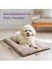 Knupis Selbstheizende Haustierdecke Grau 60x45cm, rutschfest & waschbar