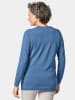 GOLDNER Twinset in jeansblau