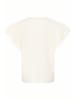 CULTURE Kurzarm-Bluse CUleso Relaxed fit in Spring Gardenia
