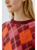 Oui Strickpullover von Oui in Dk Red