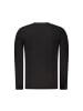 Guess Jeans Schwarzes Baumwoll-T-Shirt