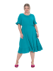 MIAMODA Midikleid in jade