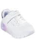 Skechers Halbschuhe Kinder UNO LITE 2.0 - VIVID METALLIC in Weiß