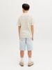 JACK & JONES Junior Gestricktes Polo in Sea Salt
