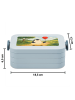 Mr. & Mrs. Panda MEPAL Bentobox Pinguin Luftballon Design ohne S... in Blau Pastell