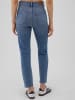 Mavi Jeans Jeans Hoher Bund 5-Pocket Robust in Blau