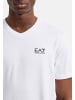 EA7 T-Shirt 'Core Identity' in weiss