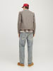 Jack & Jones Kunstwildlederjacke in Falcon