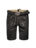 Maddox Country Lederhose Ursins in schwarz