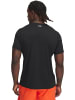 Under Armour Sportshirt "Heatgear Fitted T-Shirt" in Schwarz