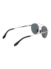 Range Rover Männer Sonnenbrille Rund Silber