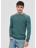 QS Strickpullover langarm in Petrol