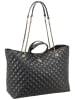 Guess Shopper Giully II Large 2 In 1 Tote in Black