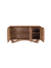 Giner y Colomer Handgefertigtes Sideboard aus Akazienholz 140 cm in Brown