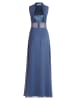 Vera Mont Abendkleid rückenfrei in Blue Stone