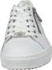 rieker Schnürschuhe, Sneakers Low in sportweiss/weiss