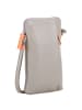 MYWALIT Handytasche Leder 12 cm rauchgrau