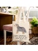 Mr. & Mrs. Panda Shopping Tasche Berner Sennenhund Herz mit Spruch in Creme