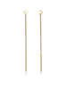 Elli Ohrringe 925 Sterling Silber Sterne, Astro, Stern in Gold