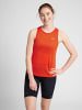 Newline Newline Top Women Running Laufen Damen Atmungsaktiv Schnelltrocknend in SPICY ORANGE