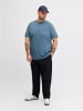 JACK & JONES PLUS T-shirt in Blue Mirage