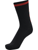 Hummel Low Socken Elite Indoor Erwachsene in BLACK/CHERRY TOMATO