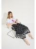 More & More stretchiges Cotton-Kurzarmshirt "Sun" in white