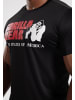 Gorilla Wear Klassisches Trainings-T-Shirt - Schwarz