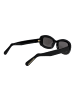 GCDS Unisex Sonnenbrillen Rechteck Schwarz