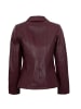MADDOX Lederjacke Lammnappa in Bordeaux