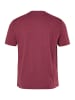Men Plus Kurzarm T-Shirt in kupfer braun