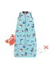 Schlummersack Babyschlafsack, 1.0 TOG in Hellblau-Rot