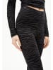 armedangels Hose Faribaa Zebraraa in schwarz anthrazit - 0001