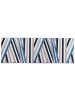 Beliani Läufer ARTHUR in Bunt/Schwarz/Blau - (W) 70 x (H) 1 x (L) 200 cm