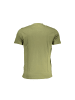 cavalli CLASS Grünes Baumwoll-T-Shirt