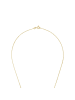 Amor Halskette Silber 925, gelbvergoldet in Gold