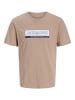 Jack & Jones T-shirt in Mocha Meringue