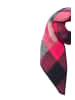 Faera Modischer Schal aus zartem Stoff mit stilvollem Muster in Pink