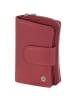 Greenburry Spongy Geldbörse Leder 13.5 cm in red