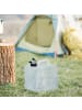 relaxdays 4 x Wasserkanister in Transparent/ Schwarz - 20 Liter