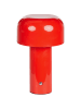 Beliani Tischleuchten BESOS in Rot - (W) 12 x (H) 21 x (L) 12 cm