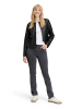 Betty Barclay Stretch-Hose mit elastischem Bund in Grey Denim