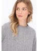 DreiMaster Women Sweater in light grey melange
